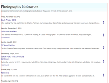 Tablet Screenshot of photographicendeavors.blogspot.com