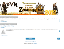 Tablet Screenshot of dvnkinderkamp.blogspot.com