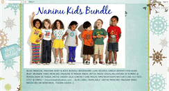 Desktop Screenshot of naninukidsbundle.blogspot.com