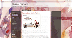 Desktop Screenshot of pramuzz.blogspot.com