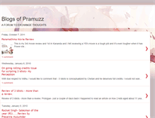 Tablet Screenshot of pramuzz.blogspot.com