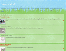 Tablet Screenshot of cookiesworld-cookie.blogspot.com