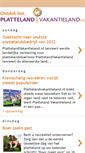 Mobile Screenshot of plattelandvakantieland.blogspot.com