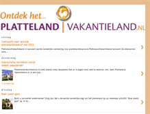 Tablet Screenshot of plattelandvakantieland.blogspot.com