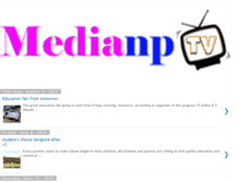 Tablet Screenshot of medianp.blogspot.com