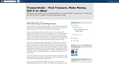 Desktop Screenshot of findtreasuremakemoney.blogspot.com
