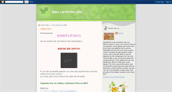 Desktop Screenshot of meucantinhodiet.blogspot.com