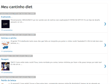 Tablet Screenshot of meucantinhodiet.blogspot.com