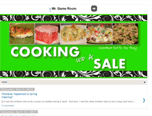 Tablet Screenshot of cookingupasale.blogspot.com