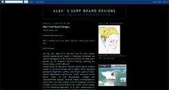 Desktop Screenshot of albasurfboarddesigns.blogspot.com