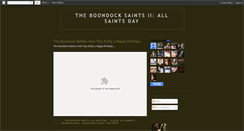 Desktop Screenshot of boondocksaintsii.blogspot.com