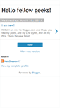 Mobile Screenshot of geek-circle.blogspot.com