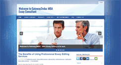 Desktop Screenshot of gateway2mba.blogspot.com