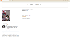 Desktop Screenshot of myregenerations.blogspot.com