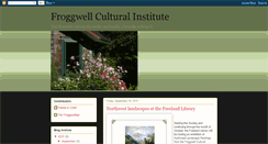 Desktop Screenshot of froggwell.blogspot.com