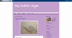 Desktop Screenshot of isasuarezjoyas.blogspot.com