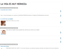 Tablet Screenshot of lavidaesmuyhermoza.blogspot.com