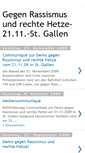 Mobile Screenshot of gegen-rassismus-und-rechte-hetze.blogspot.com