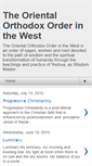 Mobile Screenshot of orientalorthodoxorder.blogspot.com