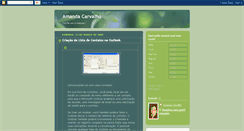Desktop Screenshot of amandascarvalho.blogspot.com