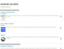 Tablet Screenshot of amandascarvalho.blogspot.com