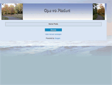 Tablet Screenshot of opa-vo-pladert.blogspot.com