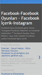 Mobile Screenshot of facebookoyun-oyunhileleri.blogspot.com