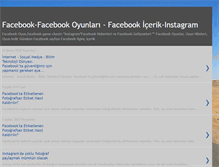 Tablet Screenshot of facebookoyun-oyunhileleri.blogspot.com