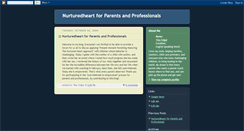 Desktop Screenshot of nurturedheart.blogspot.com