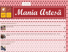 Tablet Screenshot of maniaartesa.blogspot.com