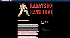 Desktop Screenshot of karatedokenshikai.blogspot.com
