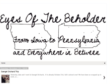 Tablet Screenshot of eyesofthebeholders-caitlin.blogspot.com