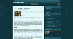 Desktop Screenshot of belajarilmukelautan.blogspot.com