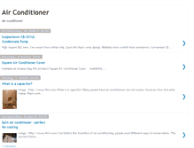 Tablet Screenshot of air-conditioner-4.blogspot.com