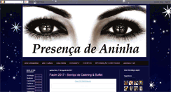 Desktop Screenshot of aninhapresente.blogspot.com
