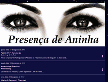 Tablet Screenshot of aninhapresente.blogspot.com
