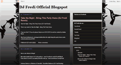Desktop Screenshot of djfredi23.blogspot.com