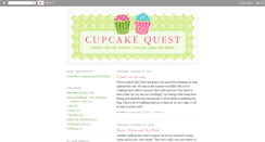 Desktop Screenshot of marisacupcakequest.blogspot.com