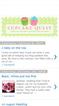 Mobile Screenshot of marisacupcakequest.blogspot.com