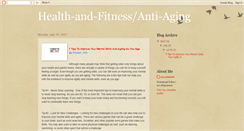 Desktop Screenshot of health-and-fitnessanti-aging.blogspot.com