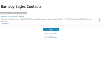 Tablet Screenshot of burnabyeaglescontacts.blogspot.com