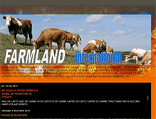 Tablet Screenshot of farmlandinternational.blogspot.com