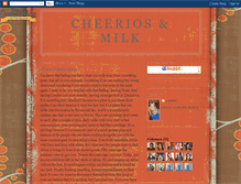 Tablet Screenshot of cheeriosandmilk.blogspot.com