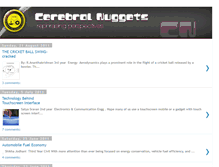 Tablet Screenshot of cerebralnuggets.blogspot.com