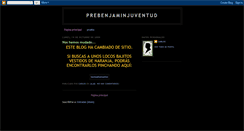 Desktop Screenshot of prebenjaminjuventud.blogspot.com