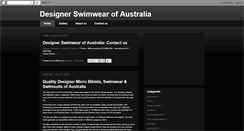 Desktop Screenshot of designerswimwears.blogspot.com