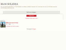 Tablet Screenshot of blogsolanea.blogspot.com
