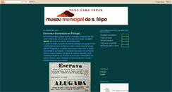 Desktop Screenshot of museumsaofilipe-fogo.blogspot.com