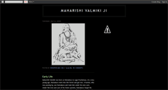 Desktop Screenshot of maharishivalmiki.blogspot.com