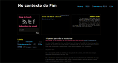 Desktop Screenshot of nocontextodofim.blogspot.com